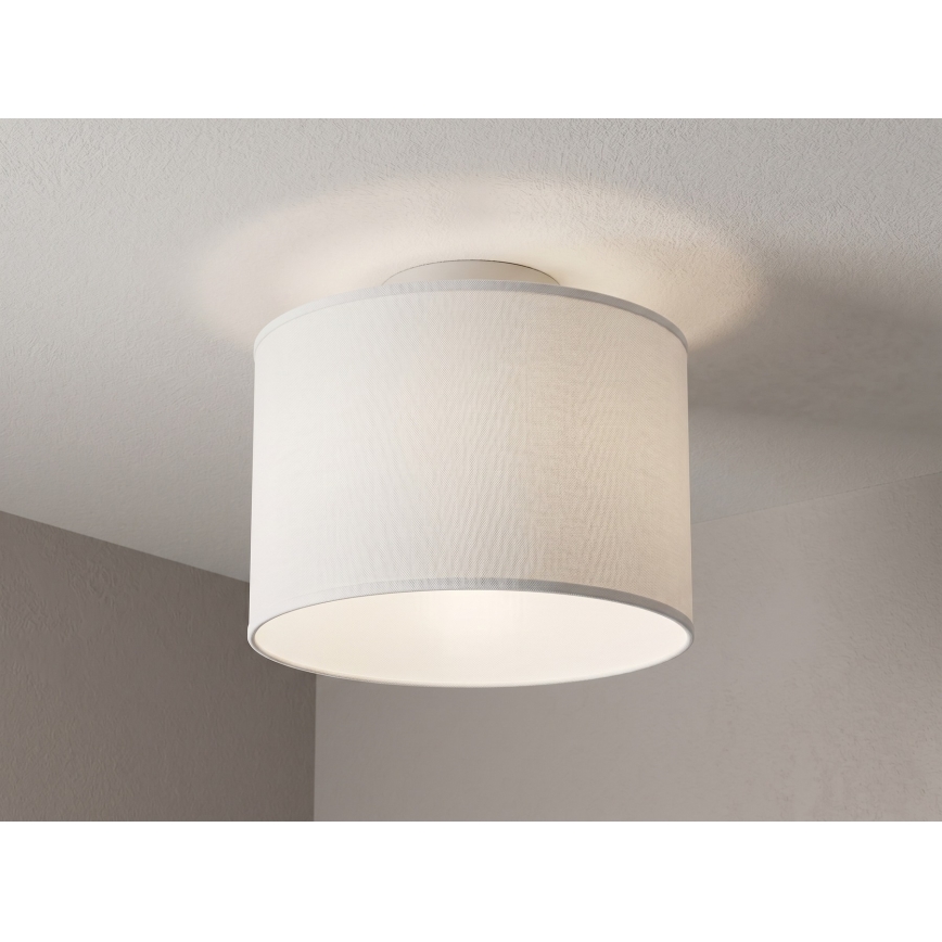 Stropna svetilka ARDEN 1xE27/15W/230V premer 25 cm bela