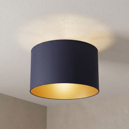 Stropna svetilka ARDEN 1xE27/15W/230V, premer 40 cm, modra