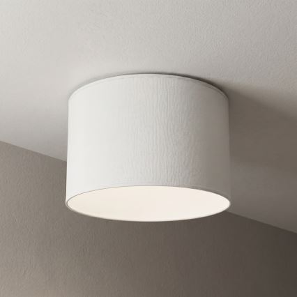 Stropna svetilka ARDEN, 1× E27, 15 W, 230 V, premer 40 cm, bela