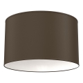 Stropna svetilka ARDEN 3xE27/15W/230V, premer 40 cm, bežna/rjava