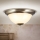 Stropna svetilka AUSTRIAN OLD LAMP 2xE27/60W/230V pr. 27 cm bron/bež