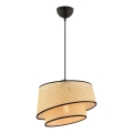 Stropna svetilka BARETTE 1xE27/60W/230V bežna/črna