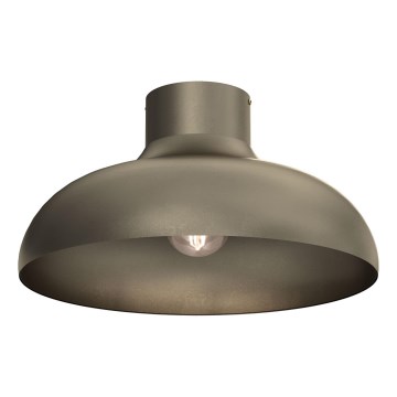 Stropna svetilka BASCA 1xE27/15W/230V, premer 40 cm, bronasta