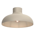 Stropna svetilka BASCA 1xE27/15W/230V, Ø 40 cm, bež