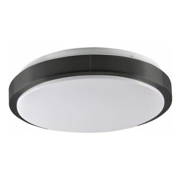 Stropna svetilka BENEDYKT 2xE27/20W/230V pr. 33 cm črna