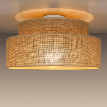 Stropna svetilka BOHO 1xE27/60W/230V bež
