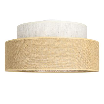 Stropna svetilka BOHO 1xE27/60W/230V krem barva/bež