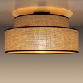 Stropna svetilka BOHO 1xE27/60W/230V pr. 40 cm bež