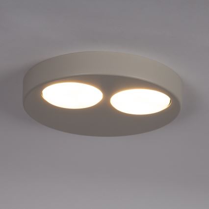 Stropna svetilka BROS 2xGX53/12W/230V bež