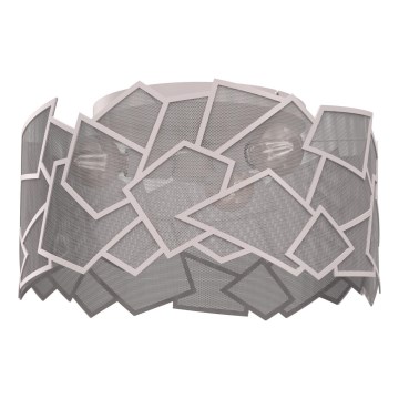 Stropna svetilka CAMO 3xE27/15W/230V, premer 49,5 cm, bež