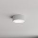 Stropna svetilka CLEO 1xE27/24W/230V pr. 20 cm siva