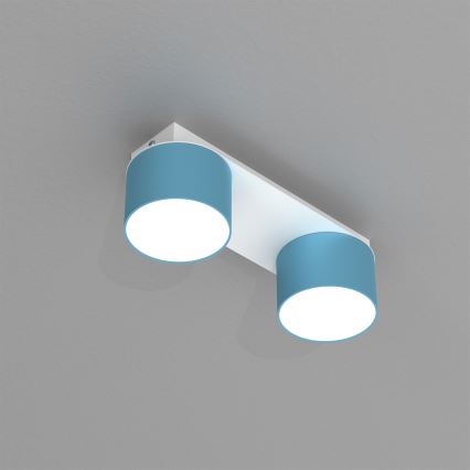 Stropna svetilka DIXIE 2xGX53/11W/230V modra