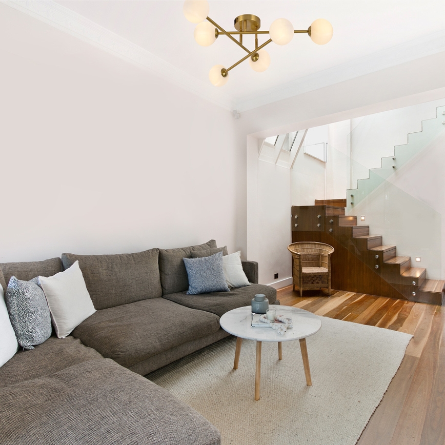 Stropna svetilka DORADO 6xG9/28W/230V, zlata