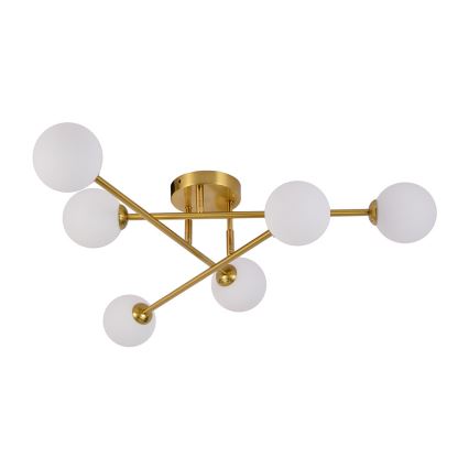 Stropna svetilka DORADO 6xG9/28W/230V, zlata