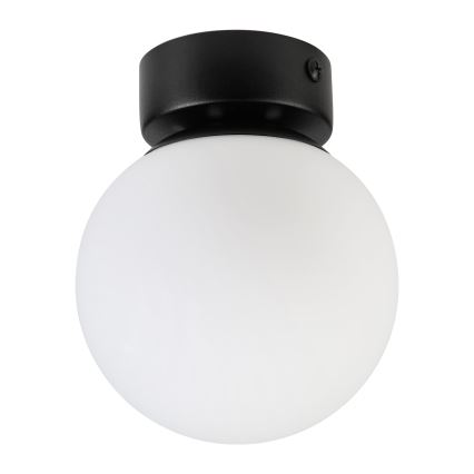 Stropna svetilka ELIAS 1xE14/5W/230V Ø 13 cm črna/bela