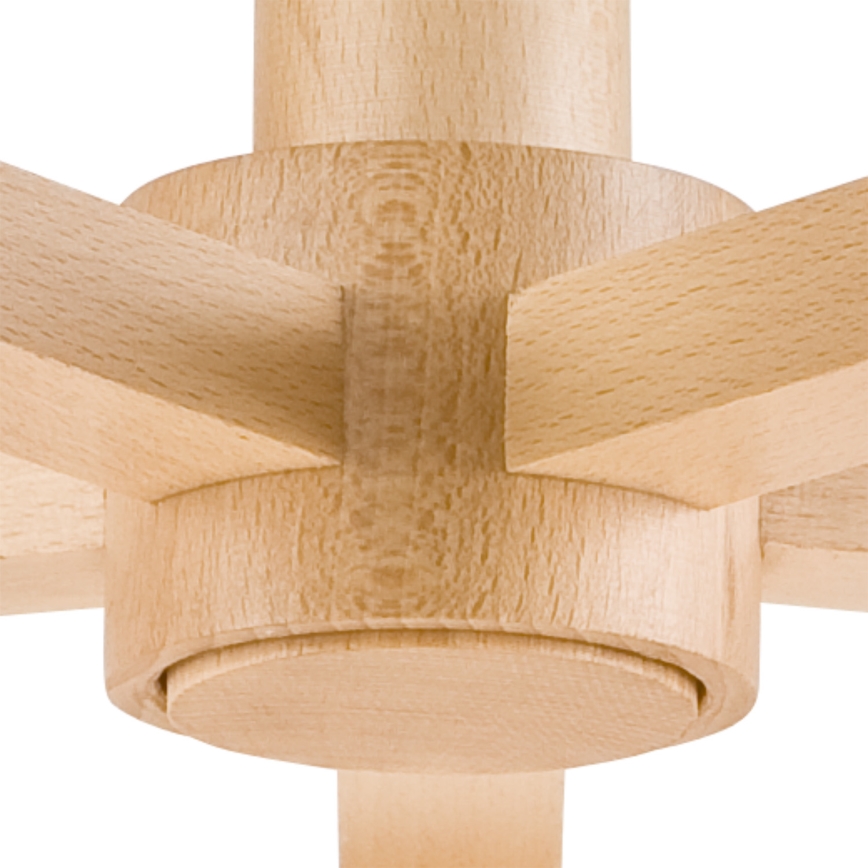 Stropna svetilka ELLIE 5xE27/60W/230V bela/buk