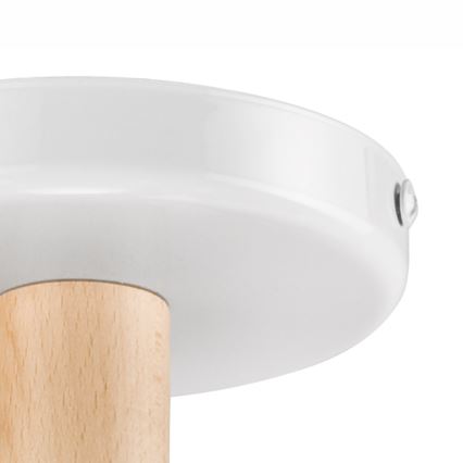 Stropna svetilka ELLIE 5xE27/60W/230V bela/buk