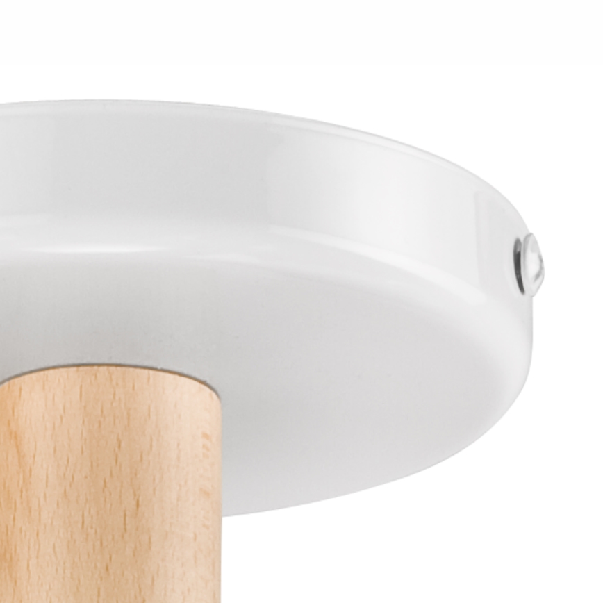 Stropna svetilka ELLIE 5xE27/60W/230V bela/buk