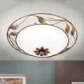 Stropna svetilka FLEUR 2xE27/60W/230V pr. 40 cm bron