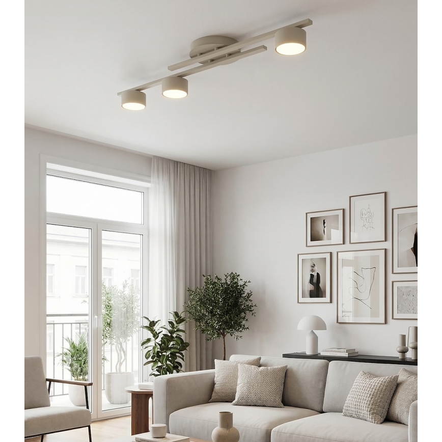 Stropna svetilka FRAGMENT 3xGX53/12W/230V bežna