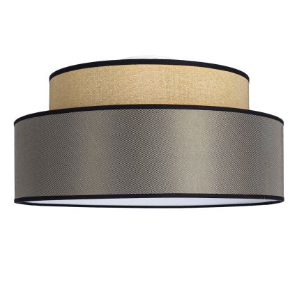 Stropna svetilka GRACE 1xE27/60W/230V bež/rjava