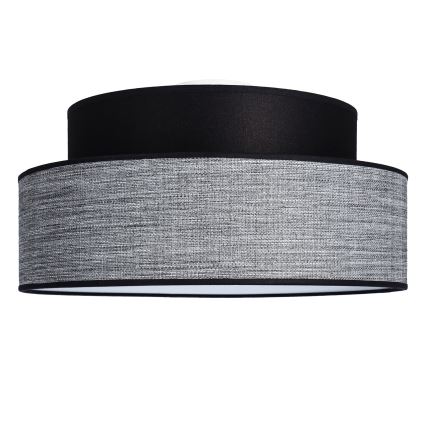 Stropna svetilka GRACE 1xE27/60W/230V črna/siva