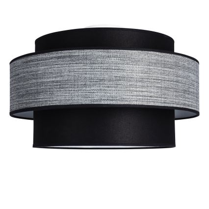 Stropna svetilka GRACE 1xE27/60W/230V črna/siva