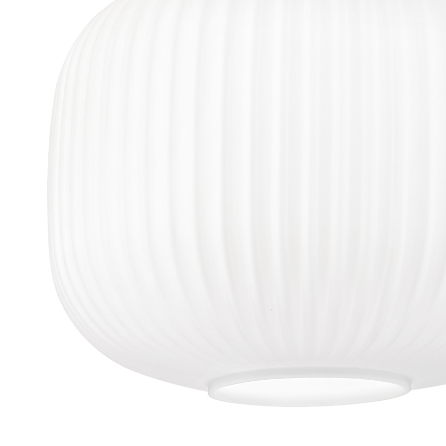 Stropna svetilka HARMA WOOD 1xE27/15W/230V hrast/bela premer 25 cm