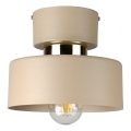 Stropna svetilka IGNIA 1xE27/60W/230V taupe