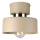 Stropna svetilka IGNIA 1xE27/60W/230V taupe