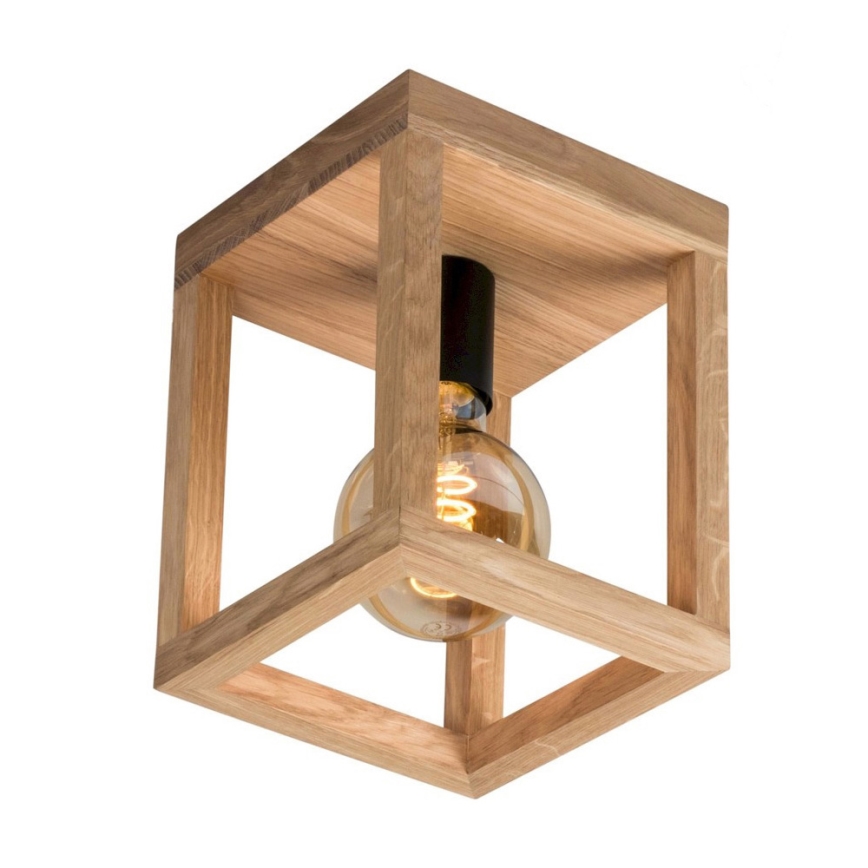 Stropna svetilka KAGO 1xE27/60W/230V matni hrast