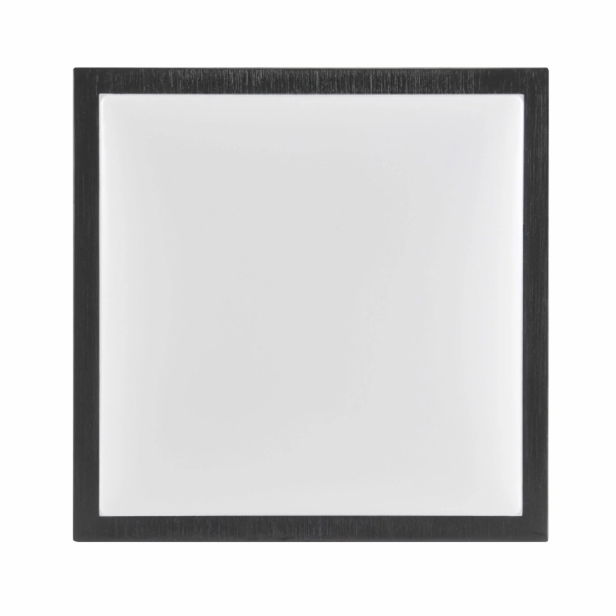 Stropna svetilka KAZIMIERZ 2xE27/20W/230V 29,5x29,5 cm črna