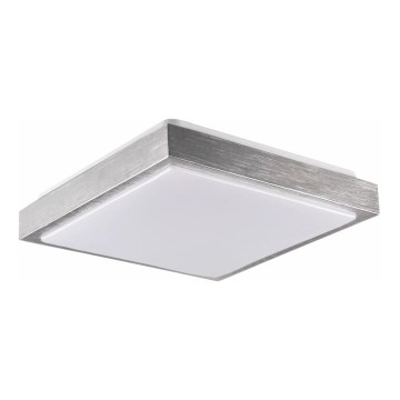 Stropna svetilka KAZIMIERZ 2xE27/20W/230V 29,5x29,5 cm srebrna
