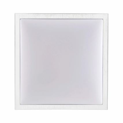 Stropna svetilka KAZIMIERZ 2xE27/20W/230V 29,5x29,5 cm srebrna