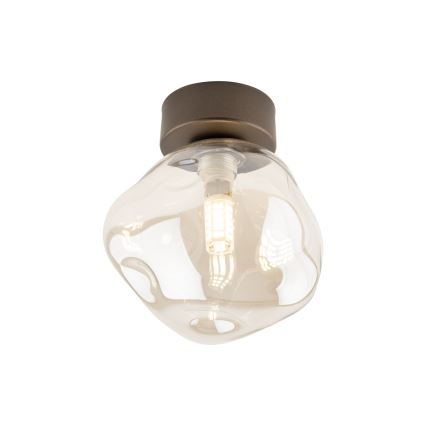 Stropna svetilka LAVA 1xG9/8W/230V bronzna/dimno bež