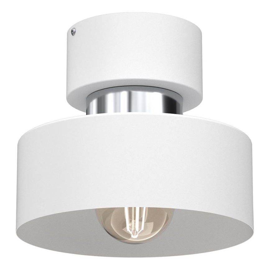 Stropna svetilka MARTI 1xE27/15W/230V bela/sijajni krom