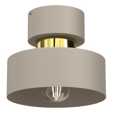 Stropna svetilka MARTI 1xE27/15W/230V bež/zlata
