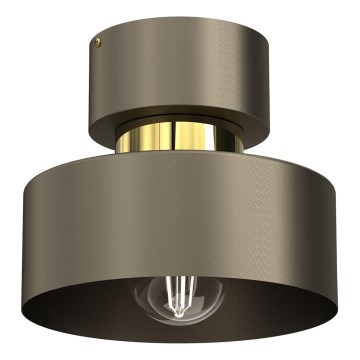 Stropna svetilka MARTI 1xE27/15W/230V medenina/zlata