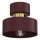 Stropna svetilka MARTI 1xE27/15W/230V premer 20,5 cm bordo/zlata