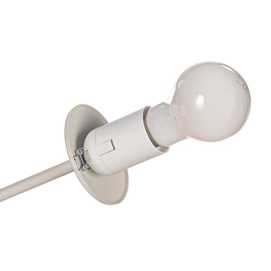 Stropna svetilka MOON 4xE27/15W/230V kremna
