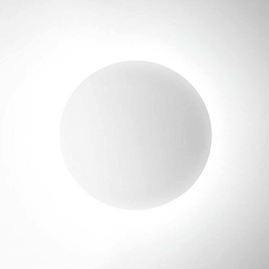 Stropna svetilka MOONLIGHT 1xE27/15W/230V, Ø 16 cm, kremna