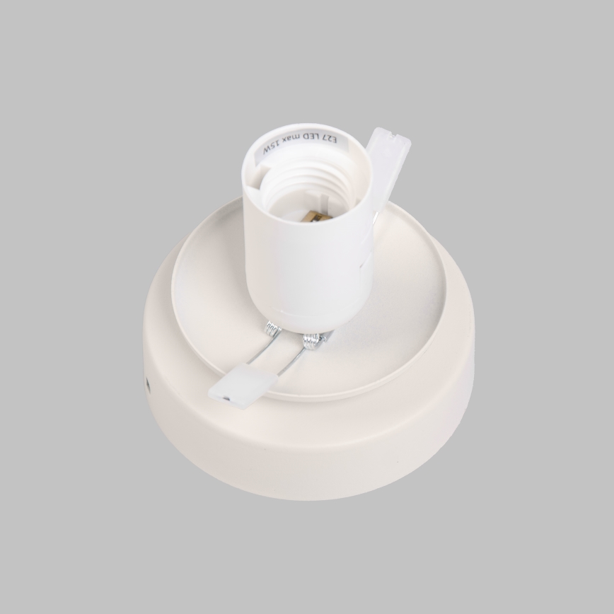 Stropna svetilka MOONLIGHT 1xE27/15W/230V, Ø 16 cm, kremna