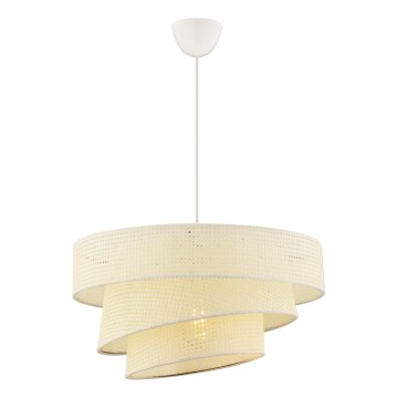 Stropna svetilka na vrv COUPER 1xE27/60W/230V bela