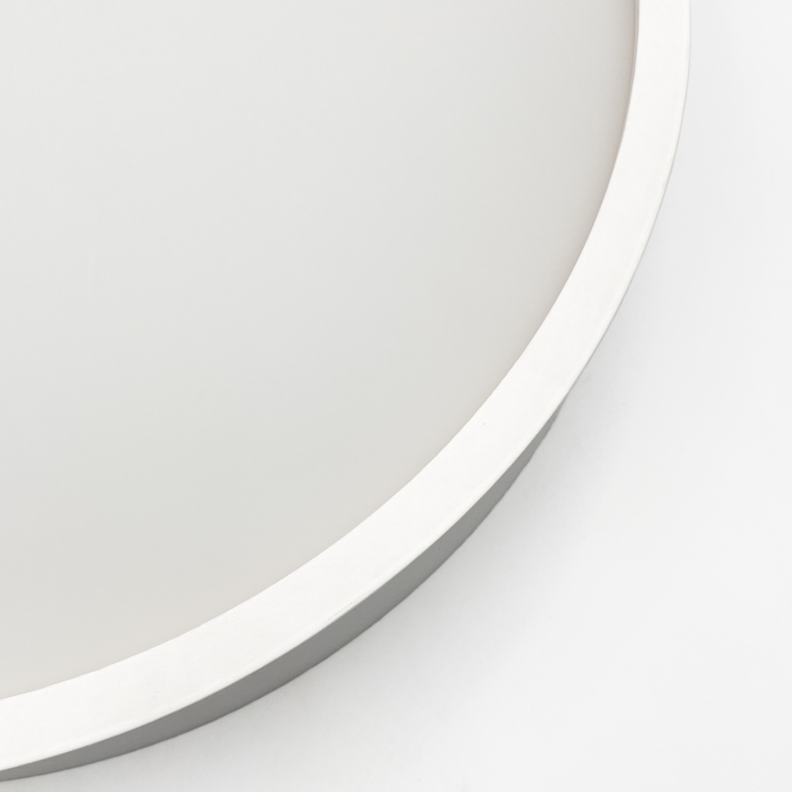 Stropna svetilka NATURAL 1xE27/15W/230V premer 27,5 cm borovica/bela