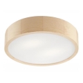 Stropna svetilka NATURAL 2xE27/60W/230V ø 37 cm bor