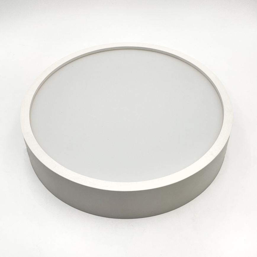 Stropna svetilka NATURAL 3xE27/15W/230V premer 37,5 cm borovina/bela