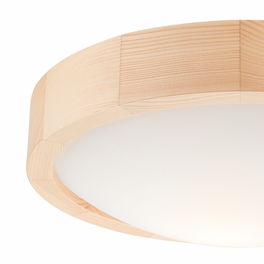 Stropna svetilka NATURAL SLIM 1xE27/60W/230V ø 27 cm bor
