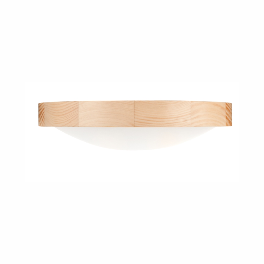 Stropna svetilka NATURAL SLIM 2xE27/60W/230V ø 37 cm bor