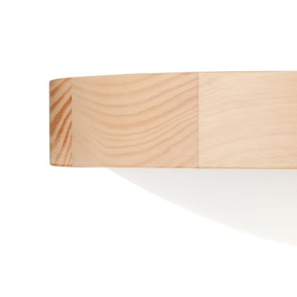 Stropna svetilka NATURAL SLIM 2xE27/60W/230V ø 37 cm bor
