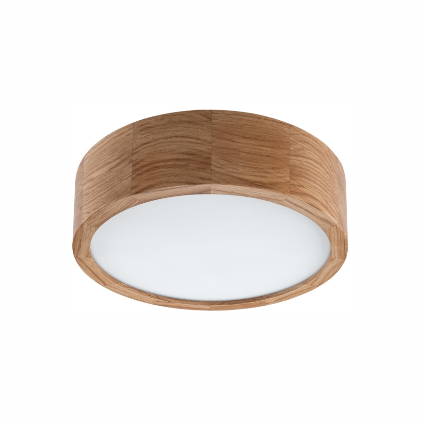 Kopalniška stropna svetilka OAK 2xE27/15W/230V IP54 hrast ø 27 cm